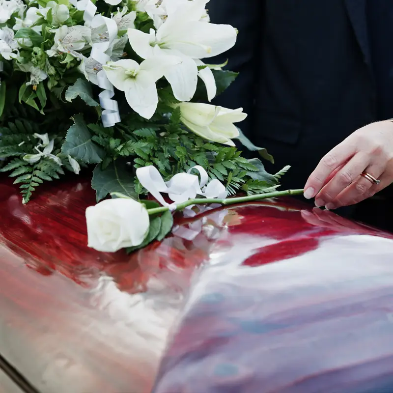 funeral casket